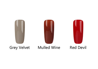 COSY COLLECTION: SET OF 3 SEASONAL GEL POLISHES