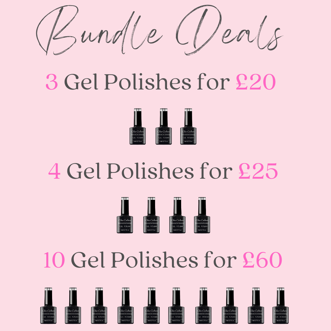 MEGA SAVING BUNDLES - SAVE £'s!! - GEL POLISH BY CLAW CULTURE