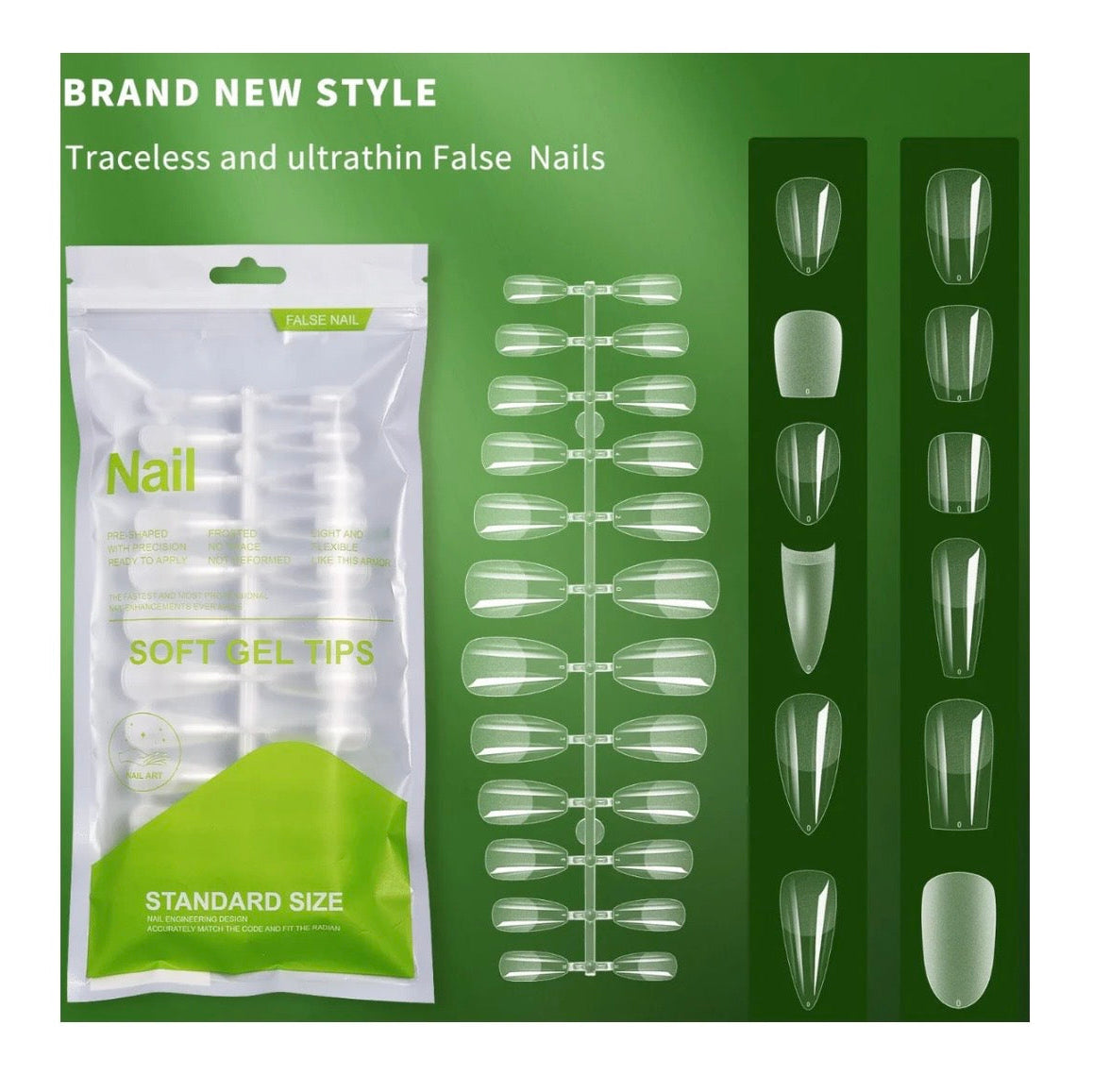 SOFT GEL NAIL TIPS