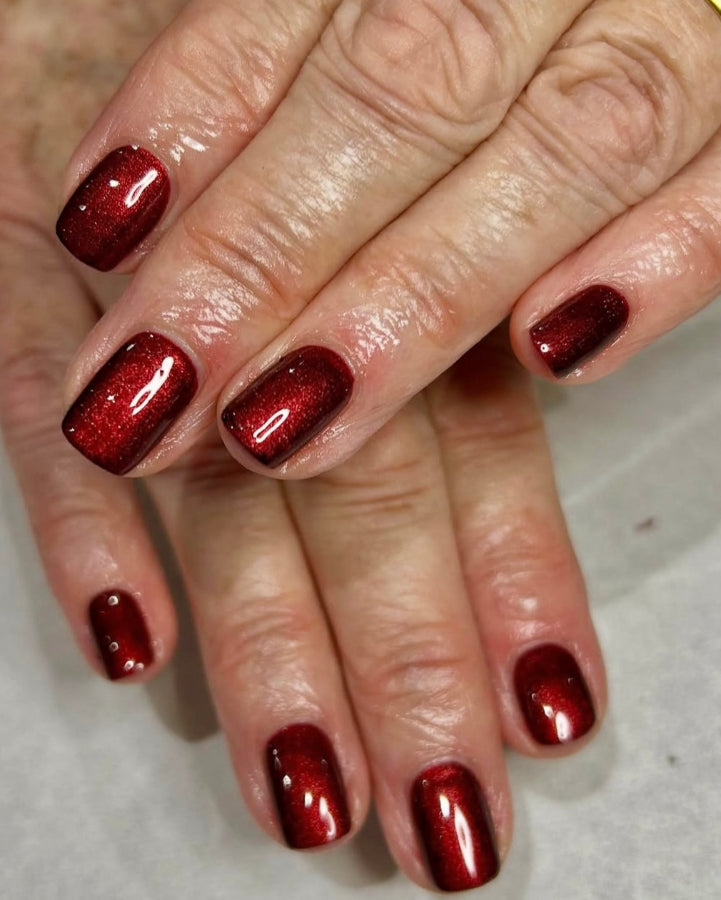 #056 MAROON SHIMMER - GEL POLISH BY CLAW CULTURE