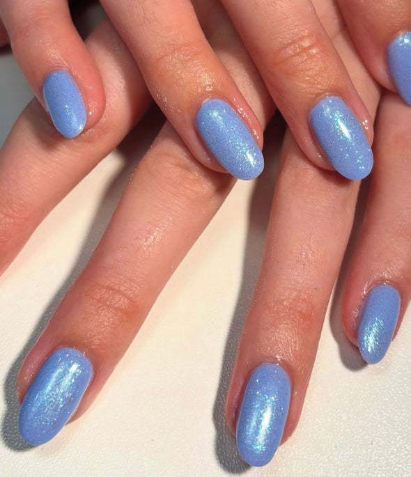 PEGASUS - CLEAR SPARKLY TOP COAT BY CLAW CULTURE