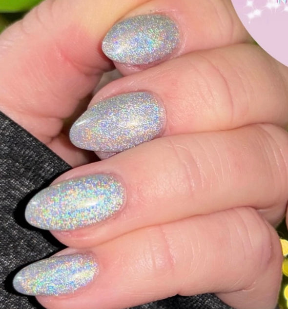 HOLO SILVER - GEL POLISH BY CLAW CULTURE