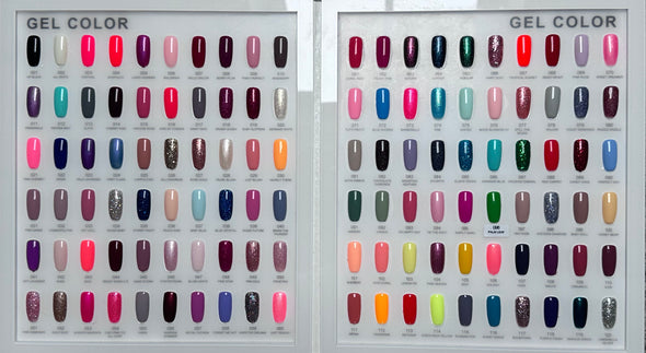 120 SHADE FULL RANGE PACK - GEL POLISH BY CLAW CULTURE