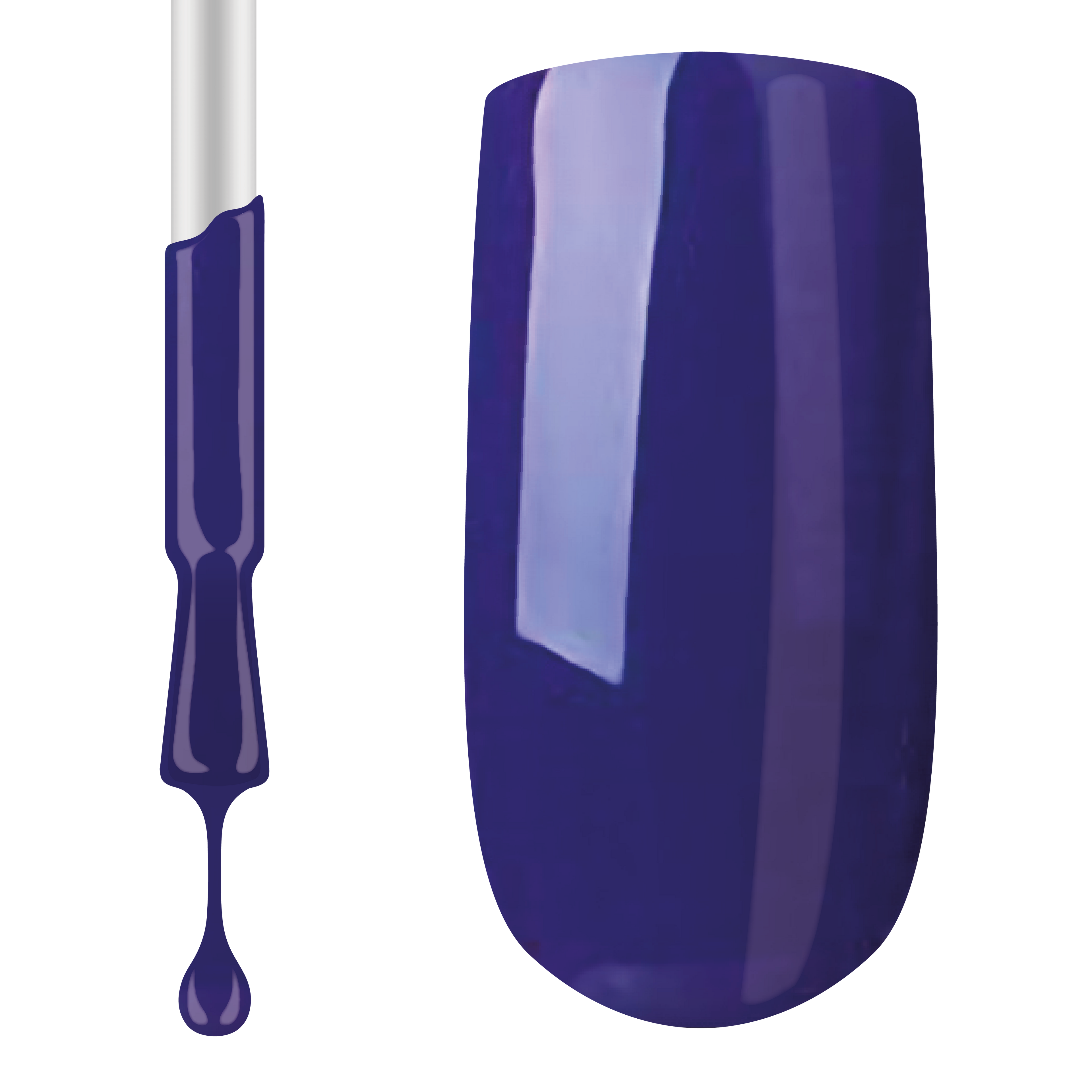 #118 PURPLE PANSY - GEL POLISH BY CLAW CULTURE