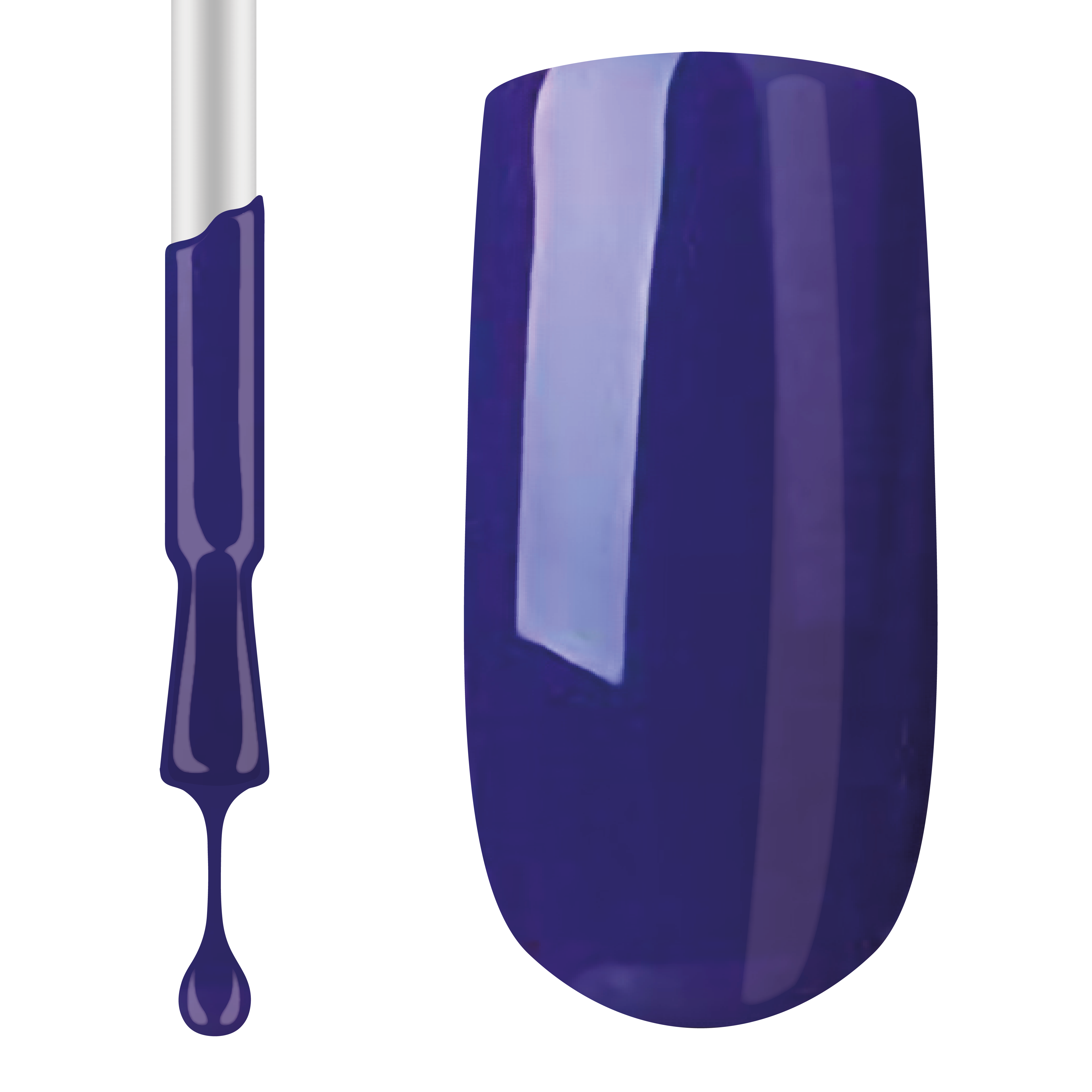 #118 PURPLE PANSY - GEL POLISH BY CLAW CULTURE