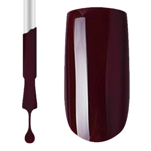 A swatch of Claw Culture Professional Gel Polish in a dark red color, displayed on a white background.