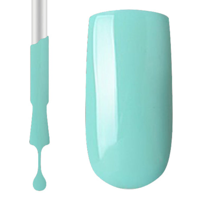 A swatch of Claw Culture Professional Gel Polish in a mint green colour 