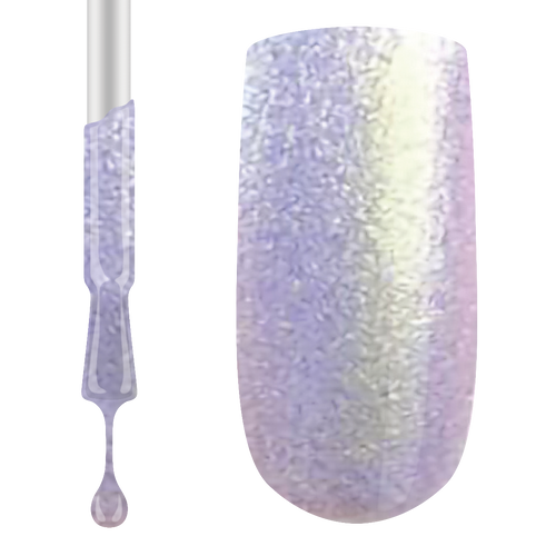 A swatch of Claw Culture Professional Gel Polish in a mermaid white color, showing the texture and shade of the nail polish.