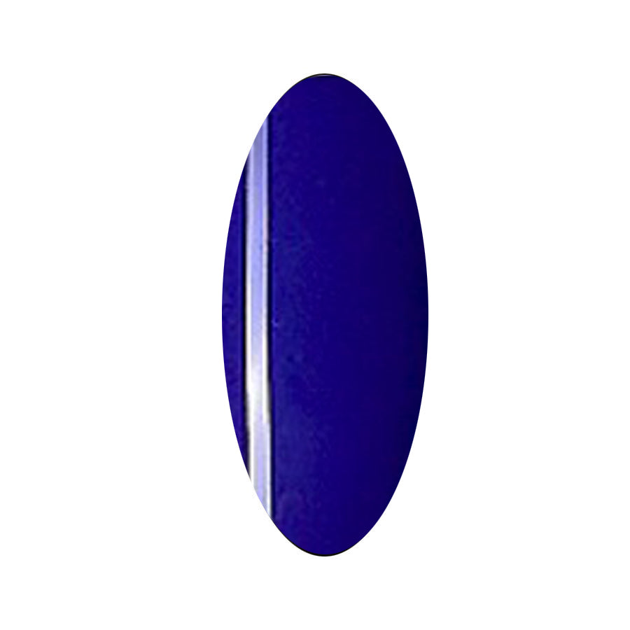 Swatch of blue gel polish 