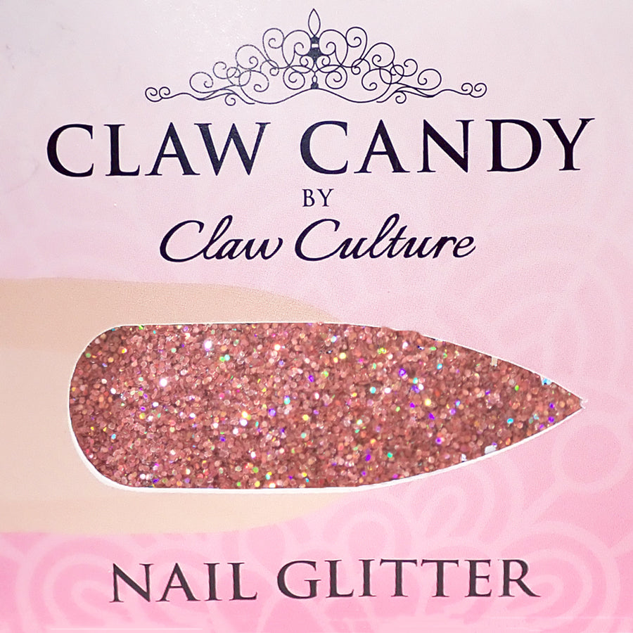 NAIL GLITTER BAD ASS BRONZE BY CLAW CULTURE