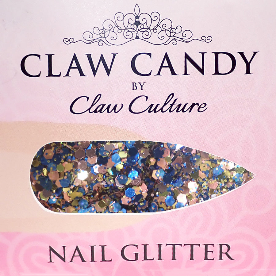 NAIL GLITTER BIG ATTITUDE BY CLAW CULTURE
