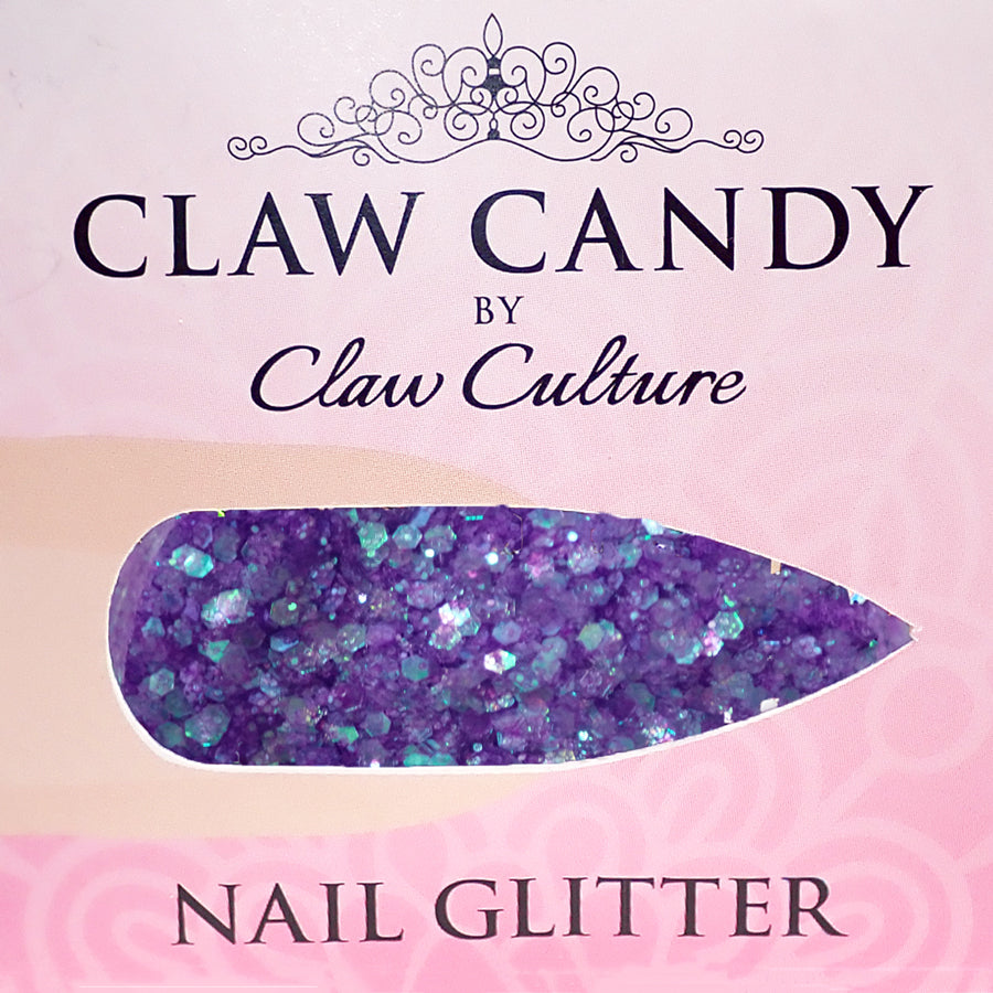 NAIL GLITTER UNICORN QUEEN BY CLAW CULTURE
