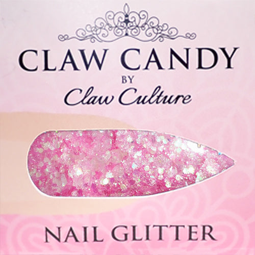 NAIL GLITTER COTTON CANDY BY CLAW CULTURE