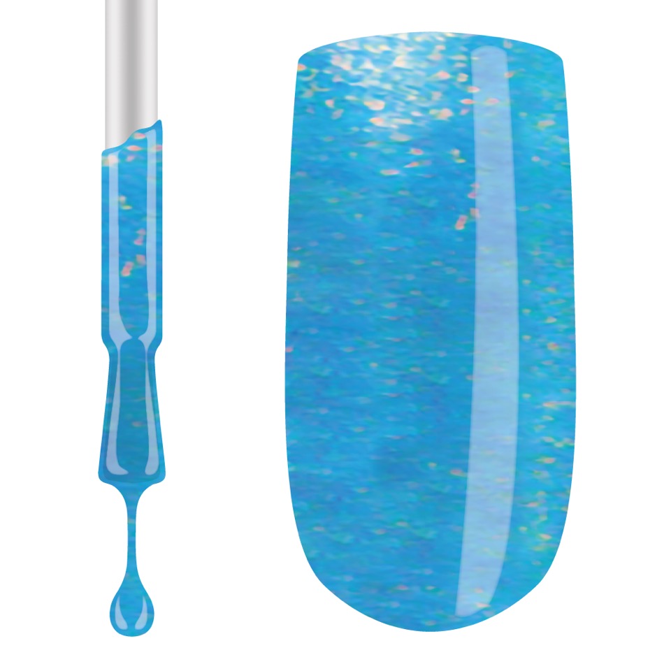 HOLO BLUE - GEL POLISH BY CLAW CULTURE