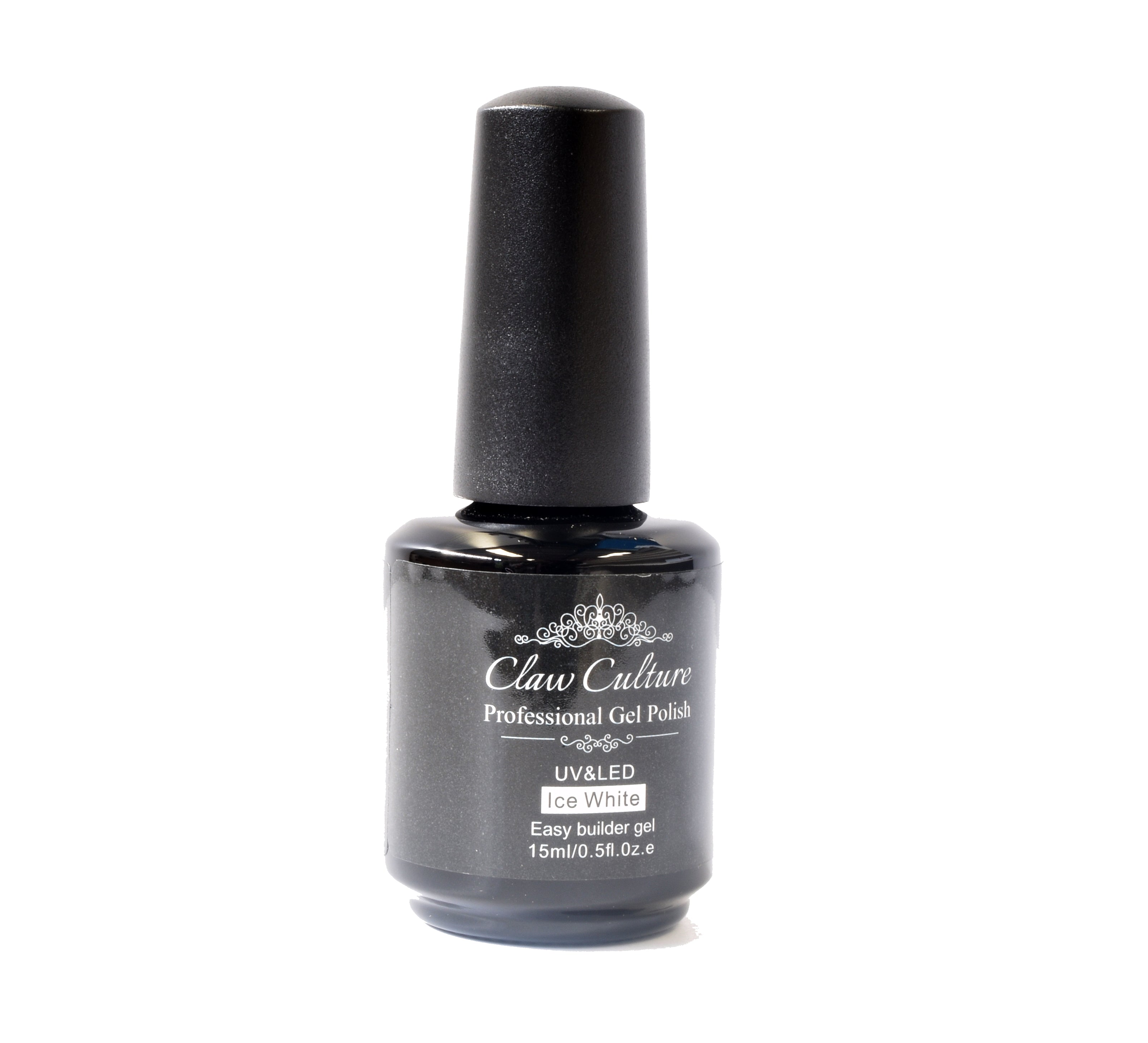 EASY BUILDER HARD GEL 15ml - ICE WHITE BY CLAW CULTURE