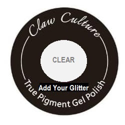 CRYSTAL CLEAR GEL BASE - ADD OWN GLITTER