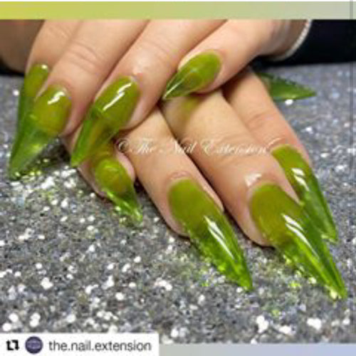#123 JELLY GREEN - SALE - GEL POLISH BY CLAW CULTURE