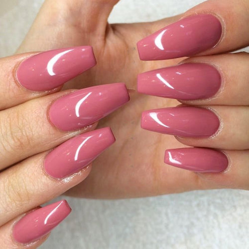 Pink nail set 