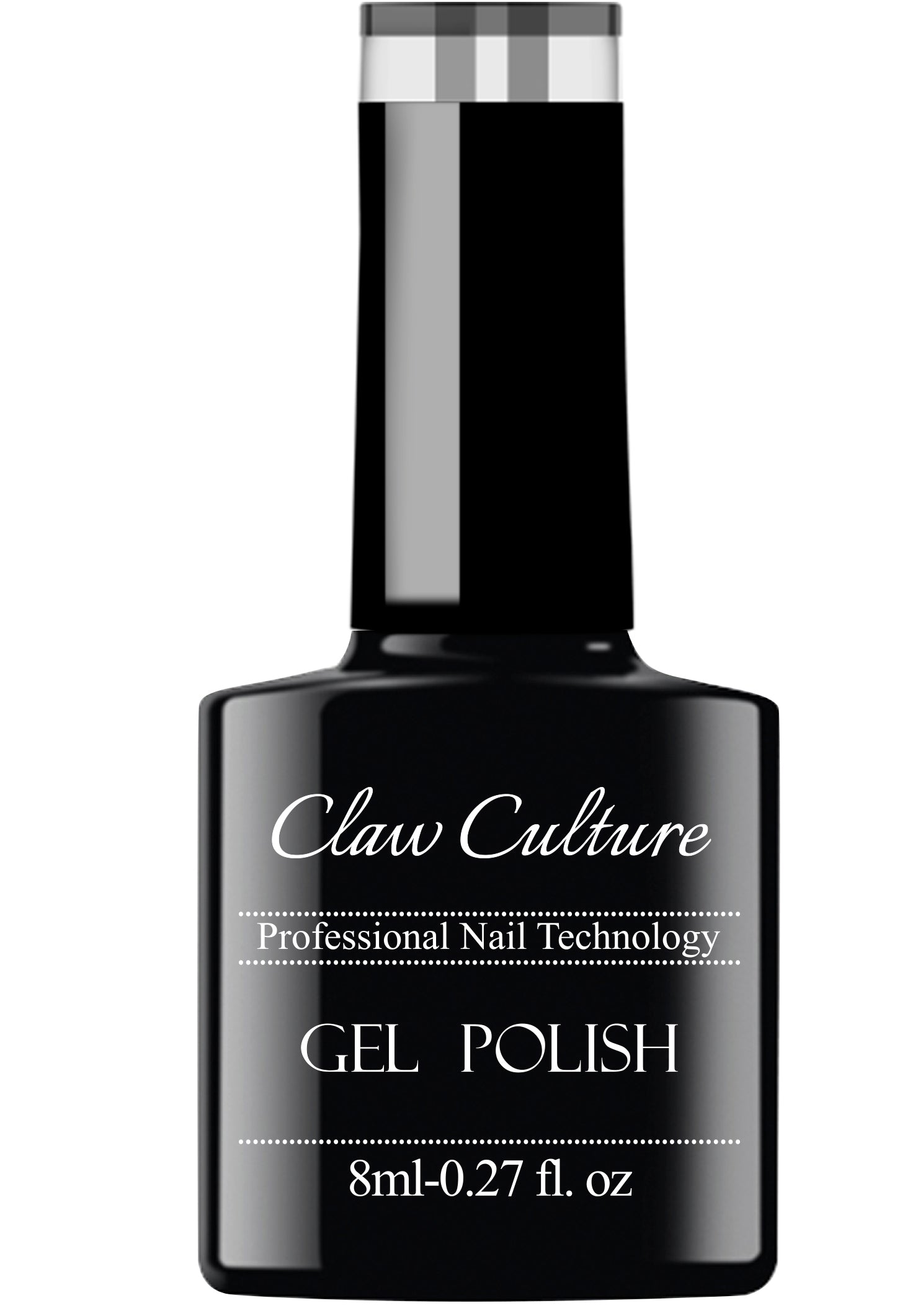 GEL POLISH TOP COAT 8ml - NON WIPE HIGH SHINE - BY CLAW CULTURE