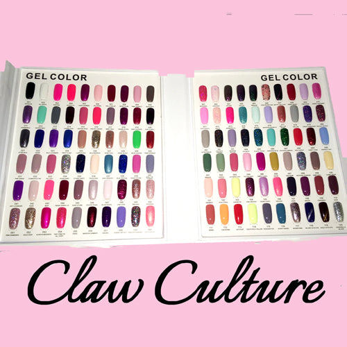 Gel Nail Polish Color Chart Vinimay Nail Supplies Colorful Holographic