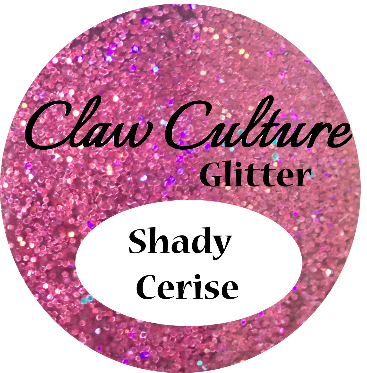 NAIL GLITTER SHADY CERISE BY CLAW CULTURE