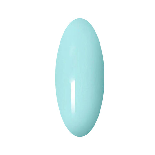 Mint green nail swatch
