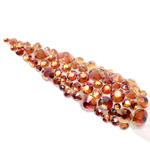 GENUINE ITALIAN CRISTALLO NAIL STONES - AMBER BY CLAW CULTURE