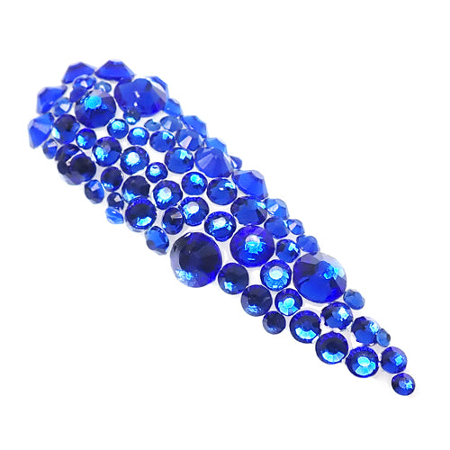 GENUINE ITALIAN CRISTALLO NAIL STONES –  BRIGHT BLUE BY CLAW CULTURE
